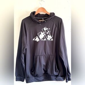 Adidas Fleece Lined Pullover Hoodie